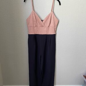 Soieblu Dual Color Jumpsuit Size Large